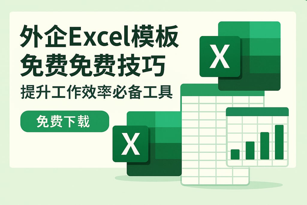 外企excel模板免费下载及使用技巧,提升工作效率必备工具 | 零代码企业数字化知识站