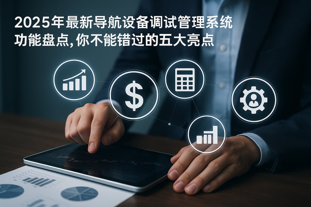 2025年最新导航设备调试管理系统功能盘点，你不能错过的五大亮点