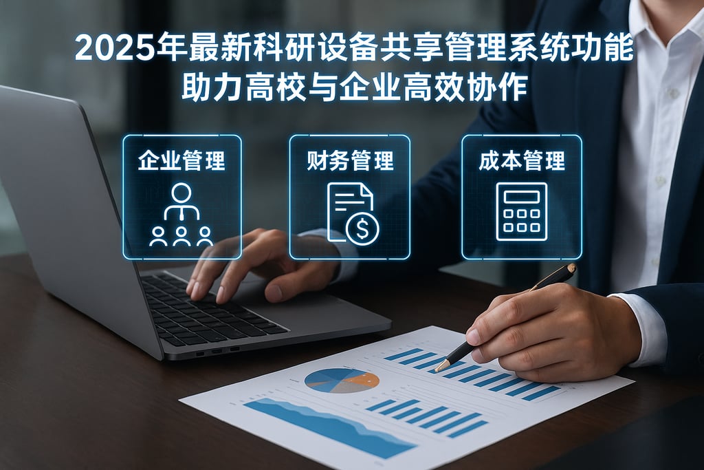 2025年最新科研设备共享管理系统功能盘点，助力高校与企业高效协作