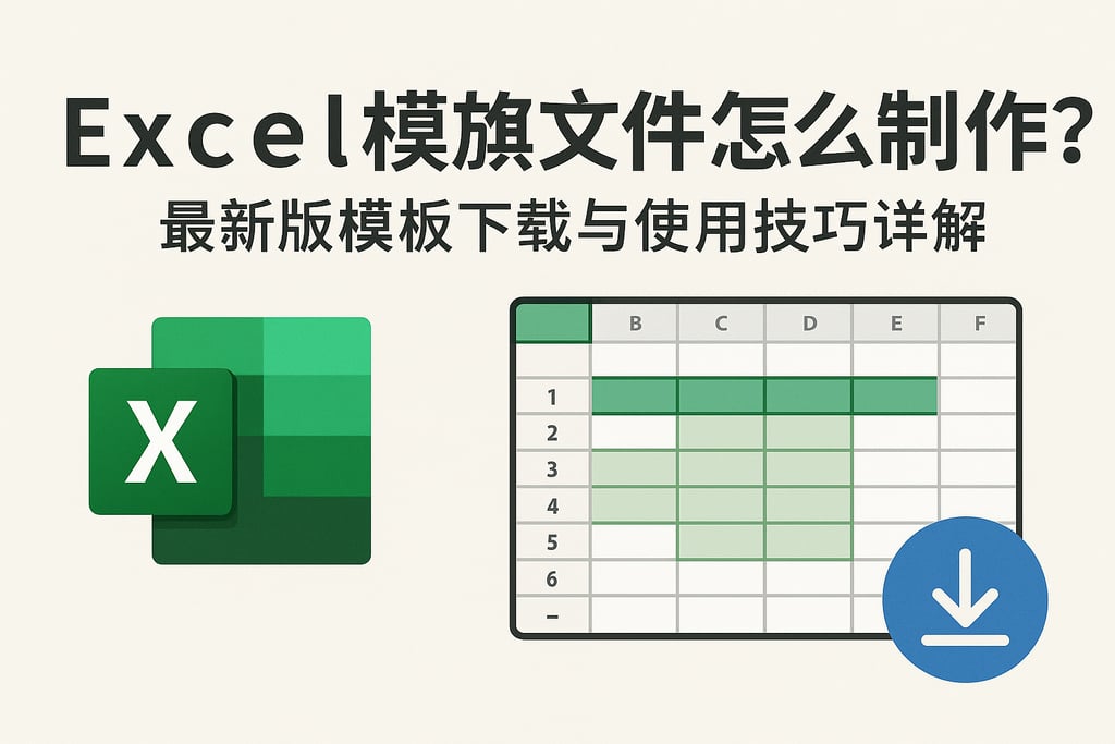 Excel模板文件怎么制作？最新版模板下载与使用技巧详解