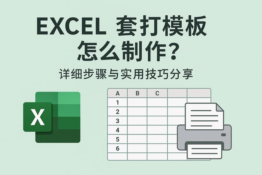 excel套打模板怎么制作？详细步骤与实用技巧分享