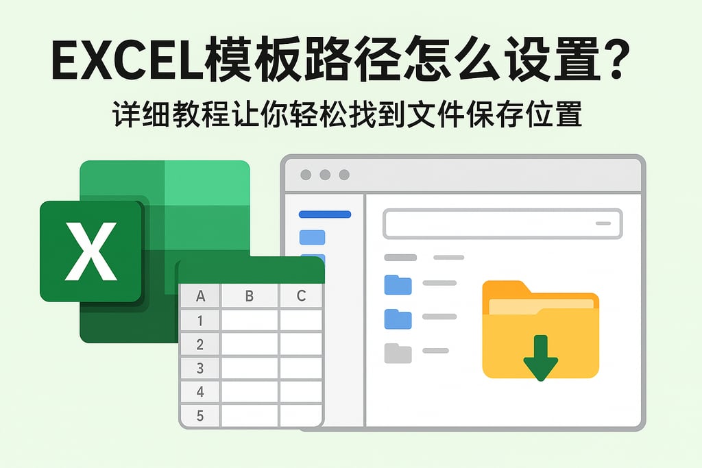 excel模板路径怎么设置？详细教程让你轻松找到文件保存位置