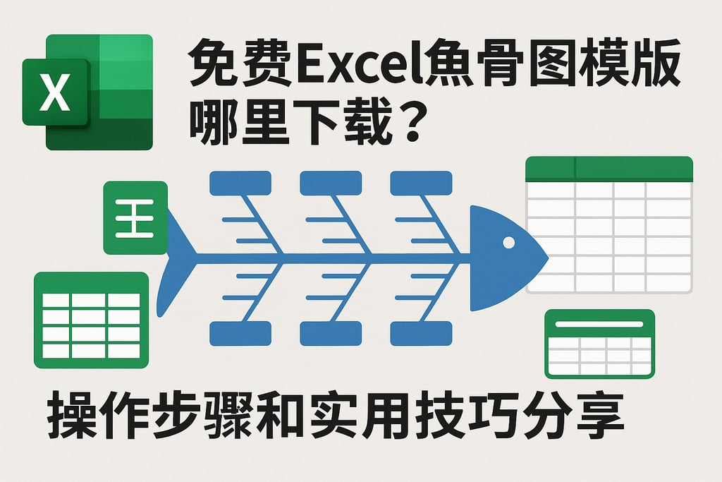 免费excel鱼骨图模板哪里下载？操作步骤和实用技巧分享