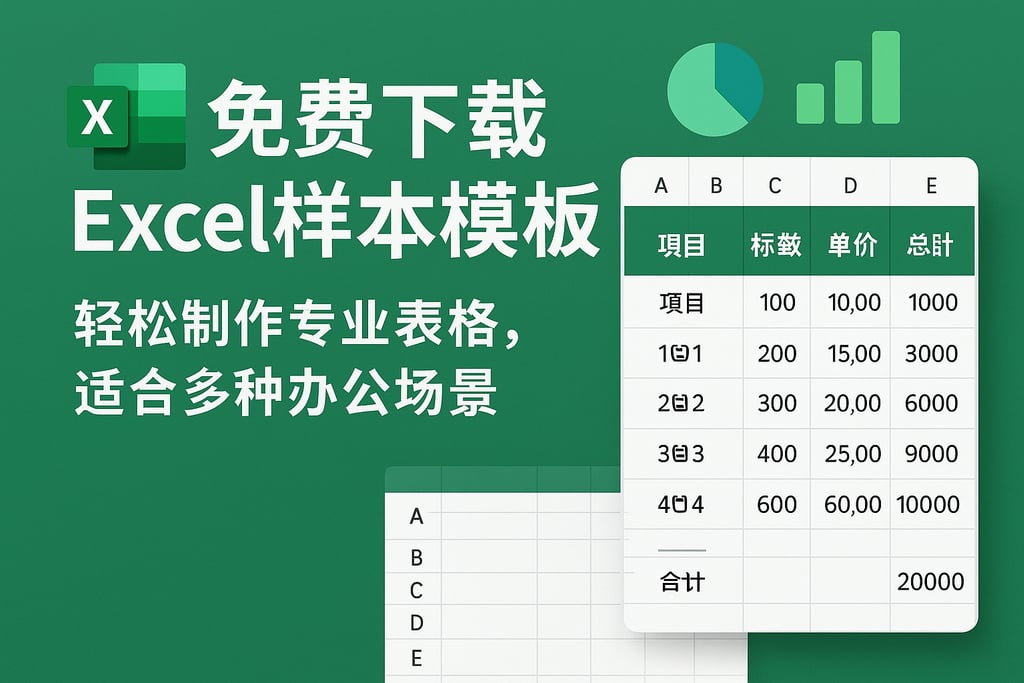 免费下载Excel样本模板，轻松制作专业表格，适合多种办公场景
