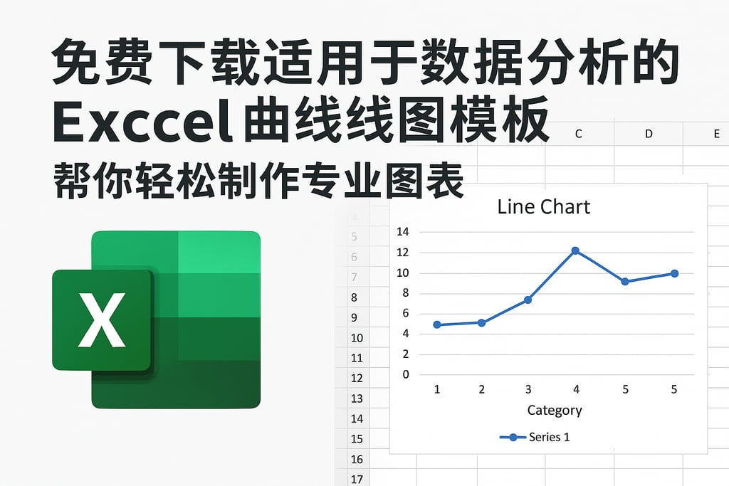 免费下载适用于数据分析的excel曲线图模板，帮你轻松制作专业图表