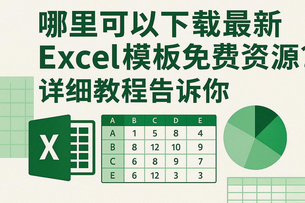 哪里可以下载最新excel模板免费资源？详细教程告诉你