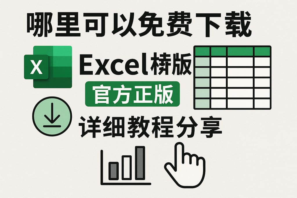 哪里可以免费下载excel模板官方正版？详细教程分享