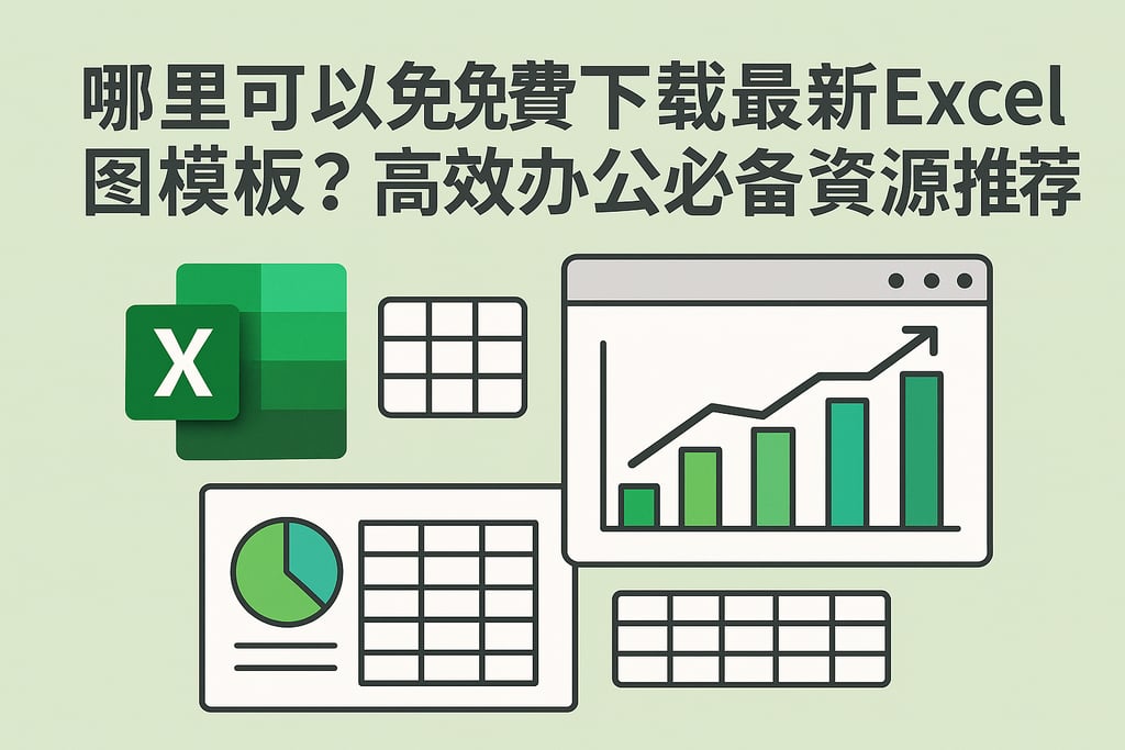 哪里可以免费下载最新Excel图模板？高效办公必备资源推荐