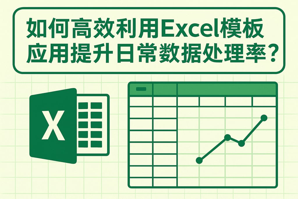 如何高效利用excel模板应用提升日常数据处理效率？
