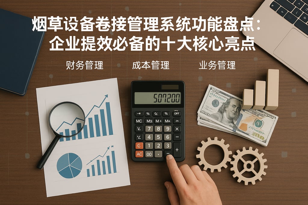 烟草设备卷接管理系统功能盘点：企业提效必备的十大核心亮点