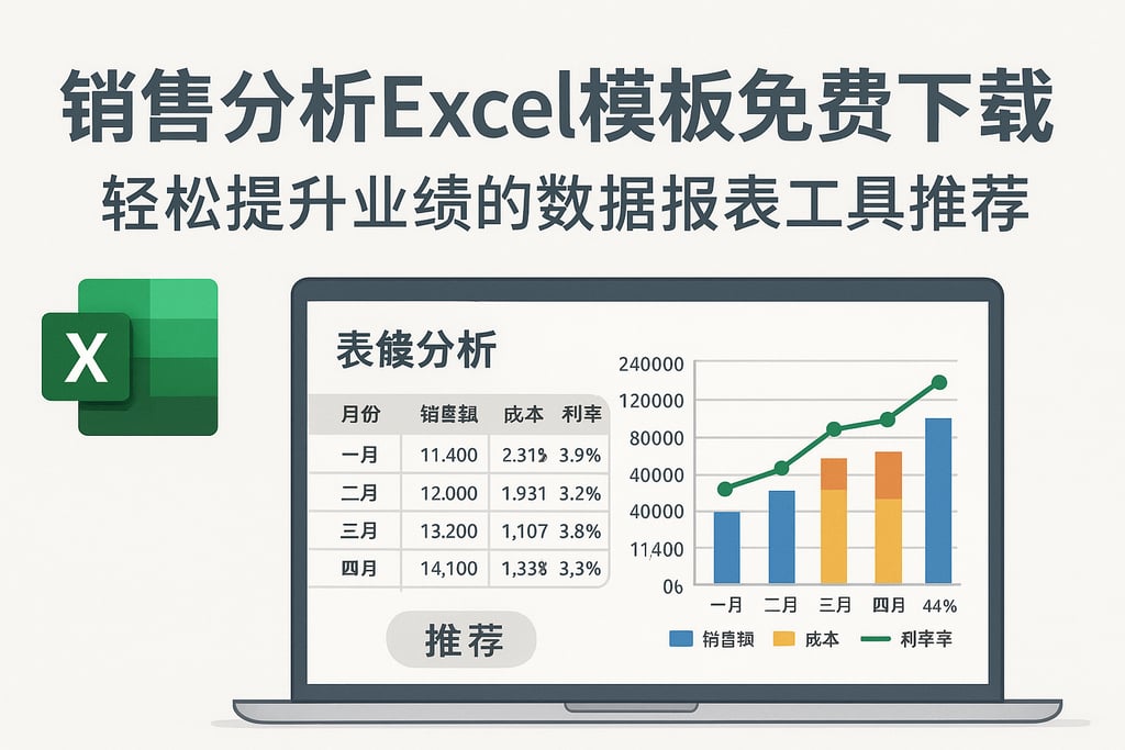 销售分析excel模板免费下载，轻松提升业绩的数据报表工具推荐