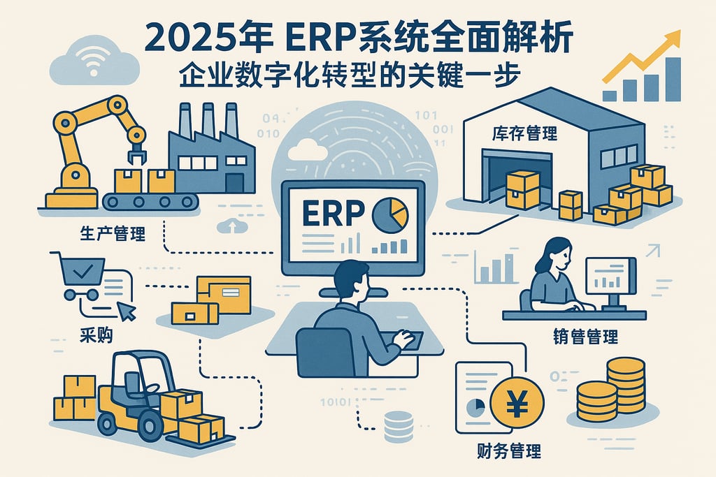2025年ERP系统全面解析，企业数字化转型的关键一步