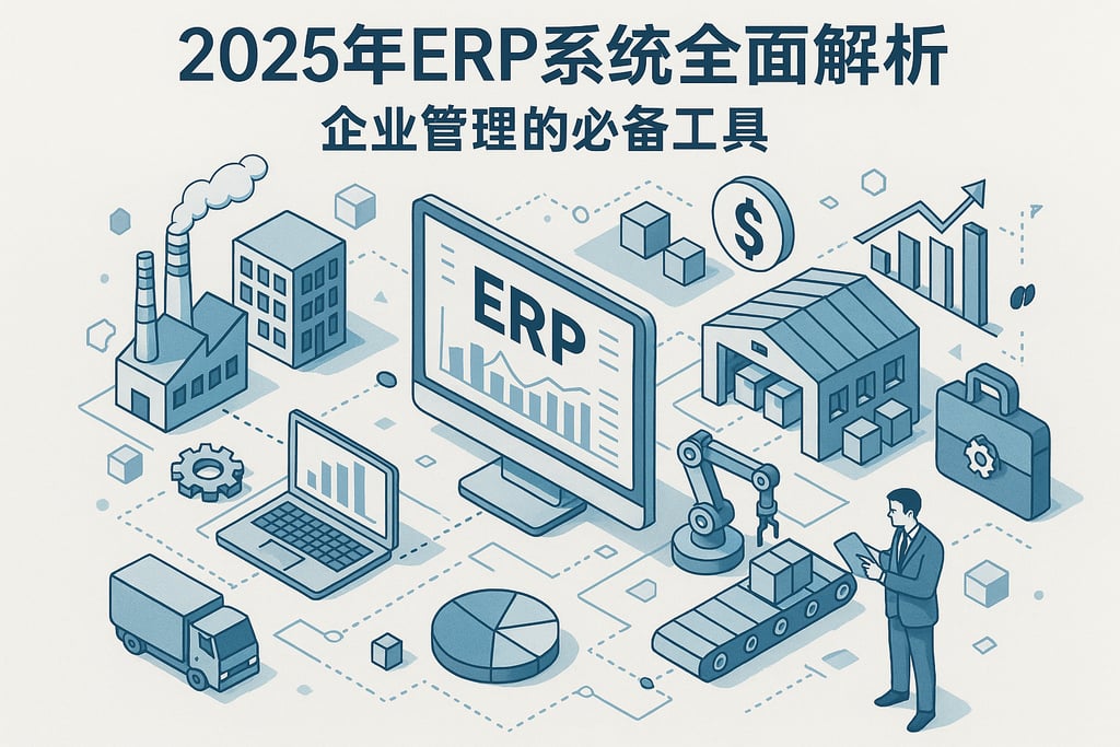 2025年ERP系统全面解析，企业管理的必备工具