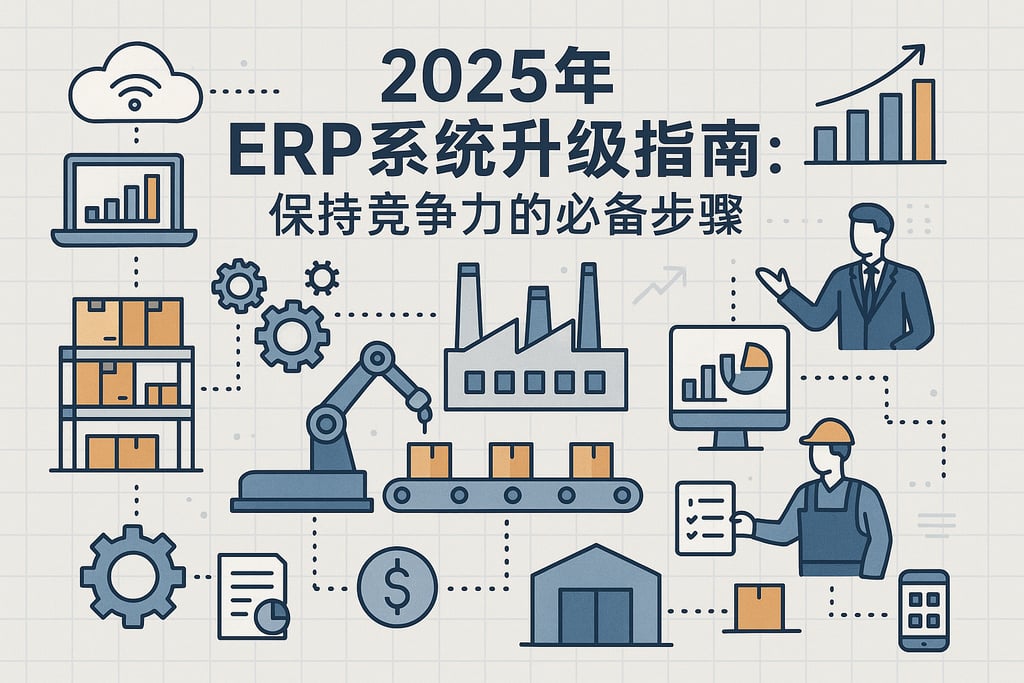 2025年ERP系统升级指南：保持竞争力的必备步骤