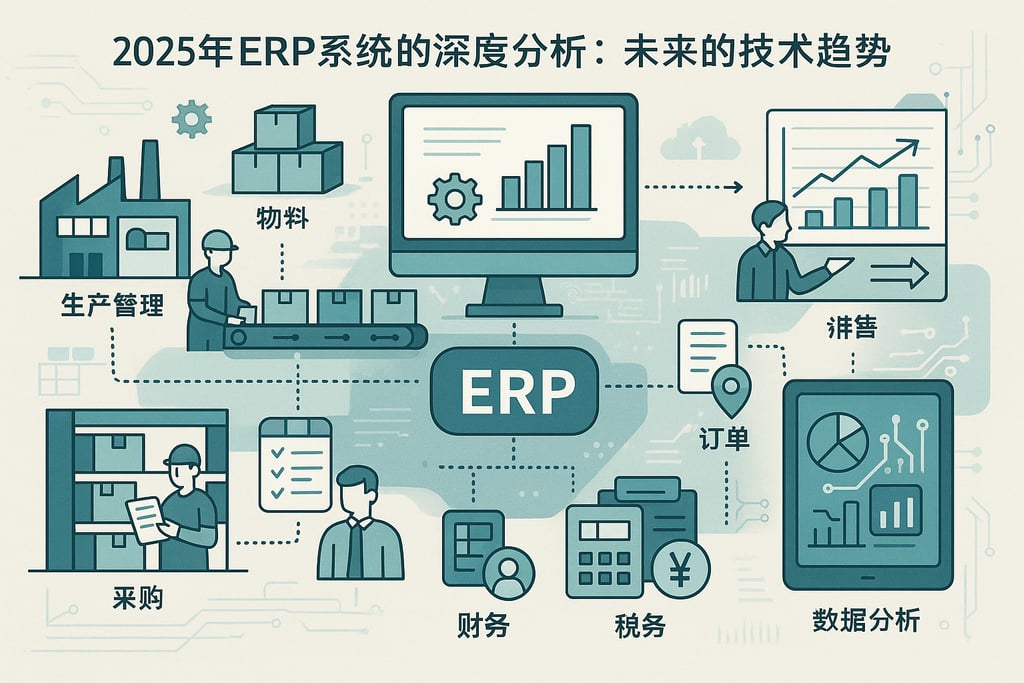2025年ERP系统的深度分析：未来的技术趋势