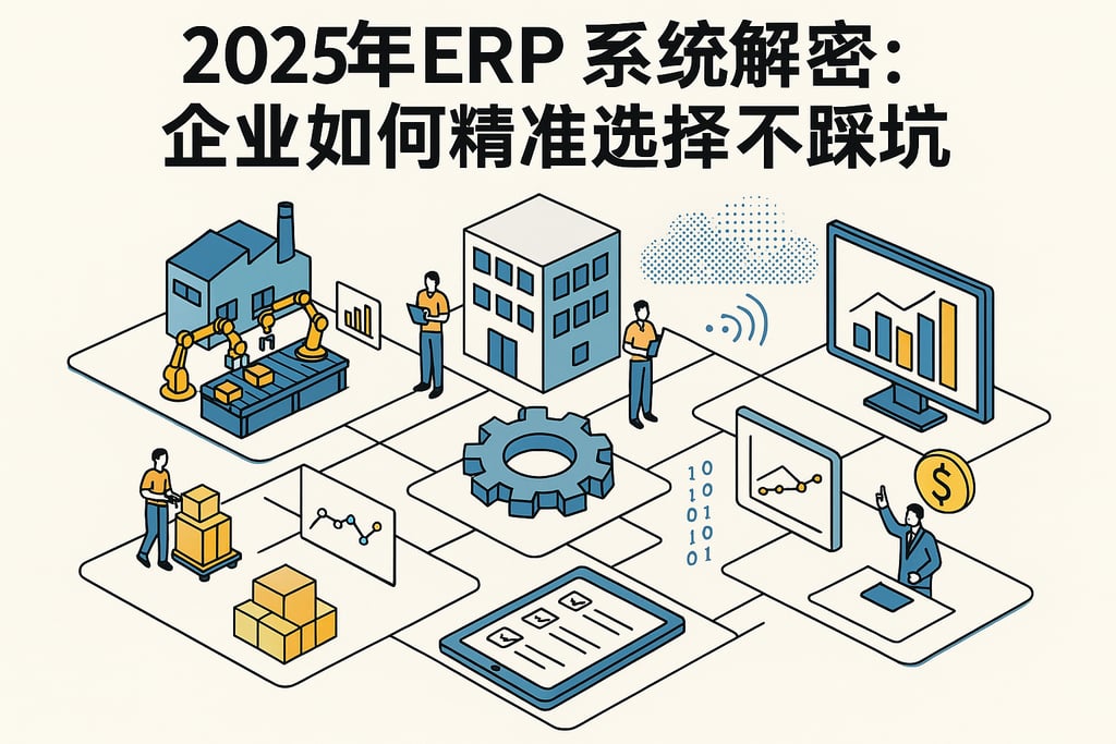 2025年ERP系统解密：企业如何精准选择不踩坑
