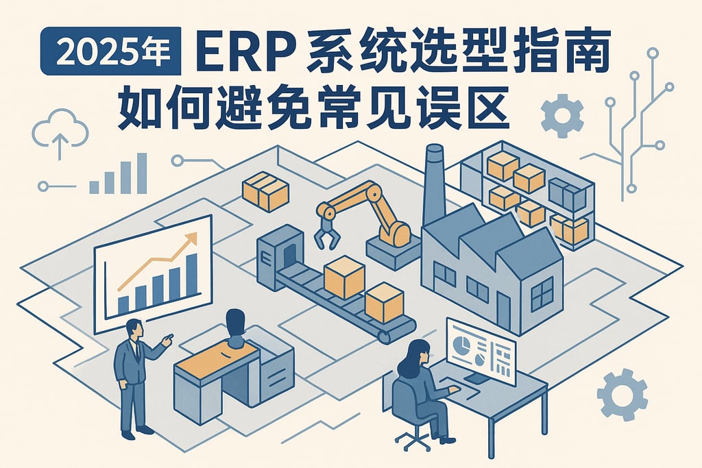 2025年ERP系统选型指南，如何避免常见误区