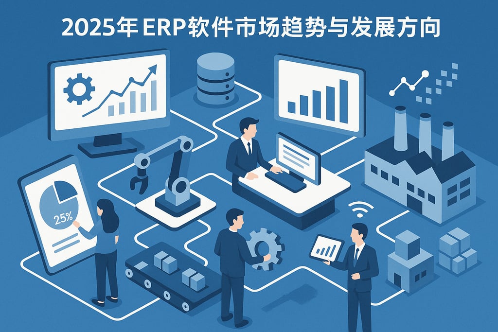 2025年ERP软件市场趋势与发展方向