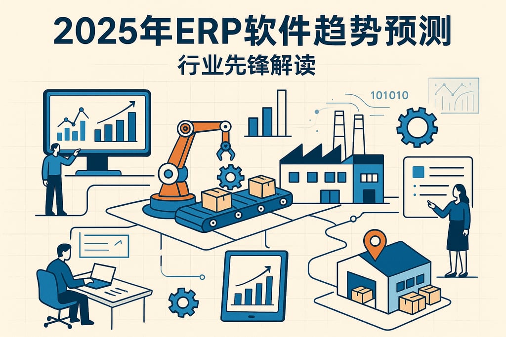 2025年ERP软件趋势预测，行业先锋解读