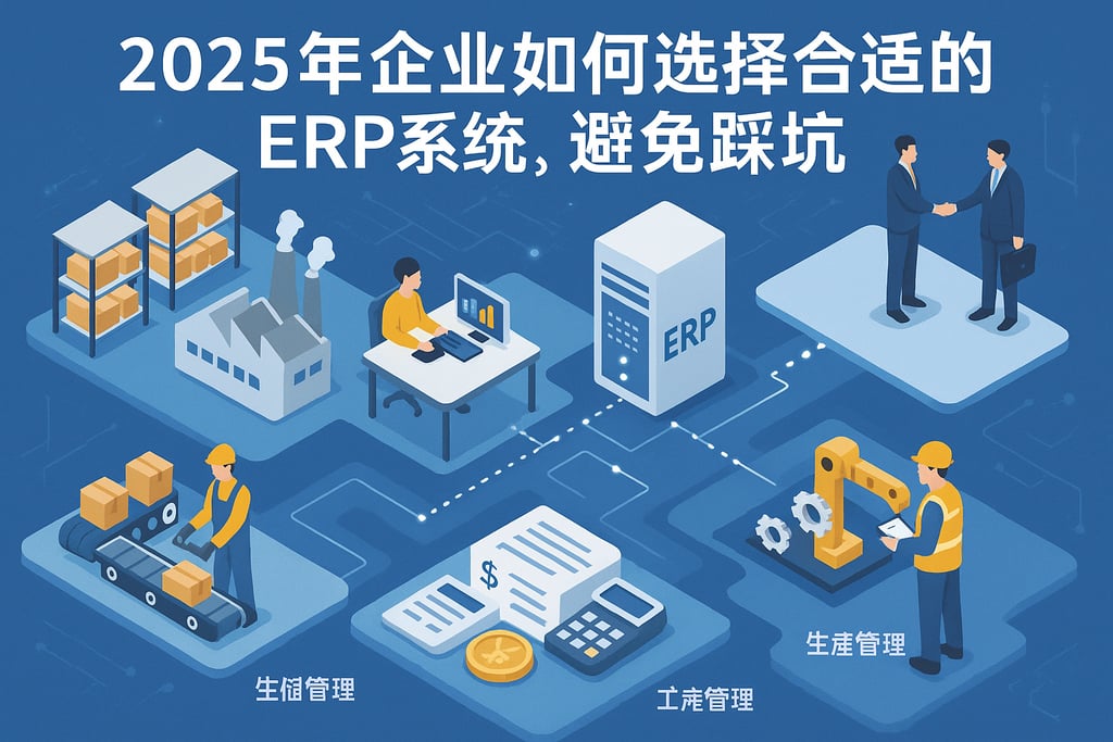 2025年企业如何选择合适的ERP系统，避免踩坑