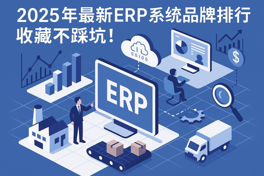 2025年最新ERP系统品牌排行榜，收藏不踩坑！