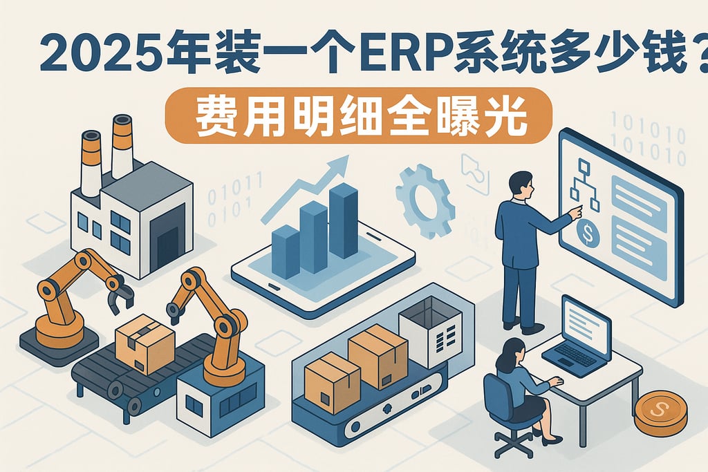 2025年装一个ERP系统多少钱？费用明细全曝光
