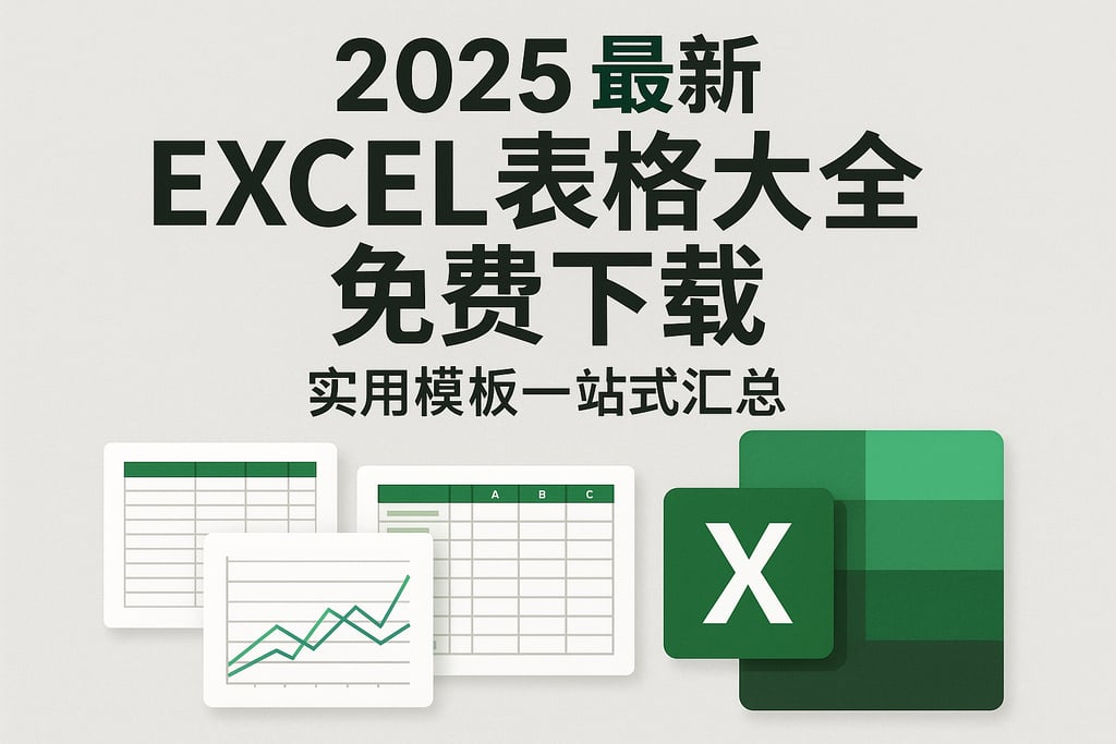 2025最新excel表格大全免费下载，实用模板一站式汇总