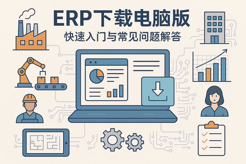 ERP下载电脑版：快速入门与常见问题解答