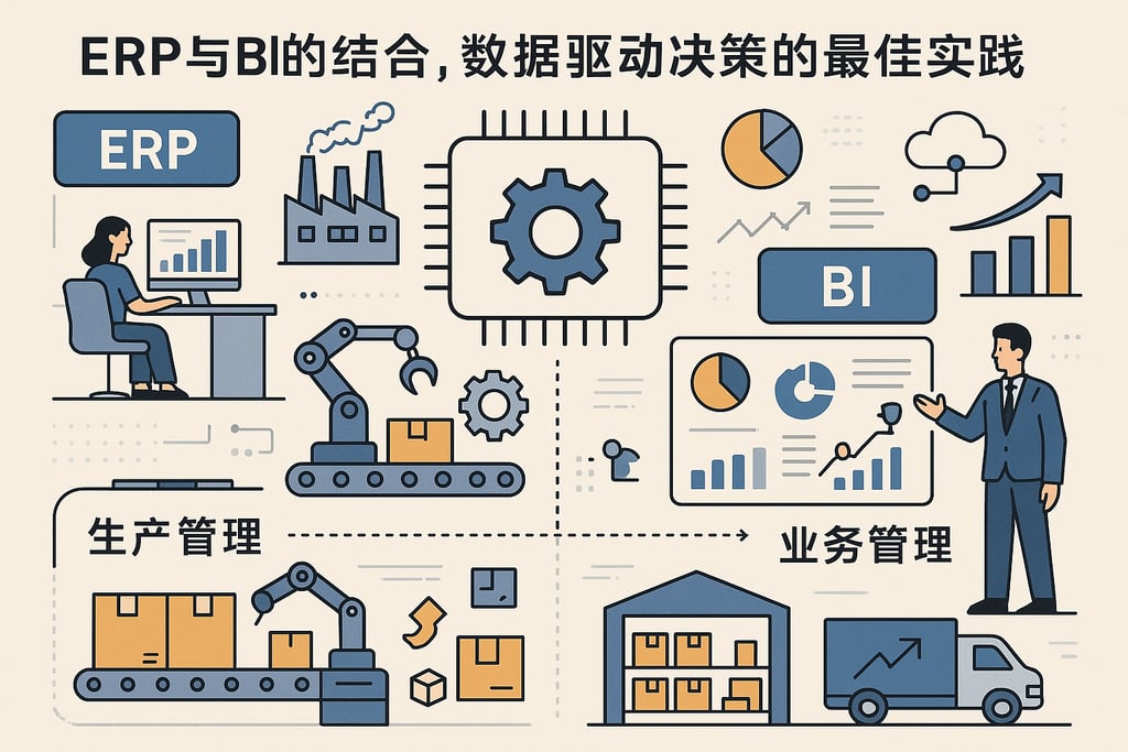 ERP与BI的结合，数据驱动决策的最佳实践