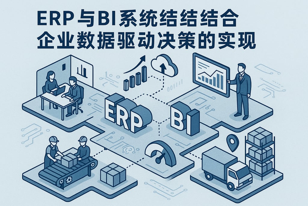 ERP与BI系统的结合，企业数据驱动决策的实现