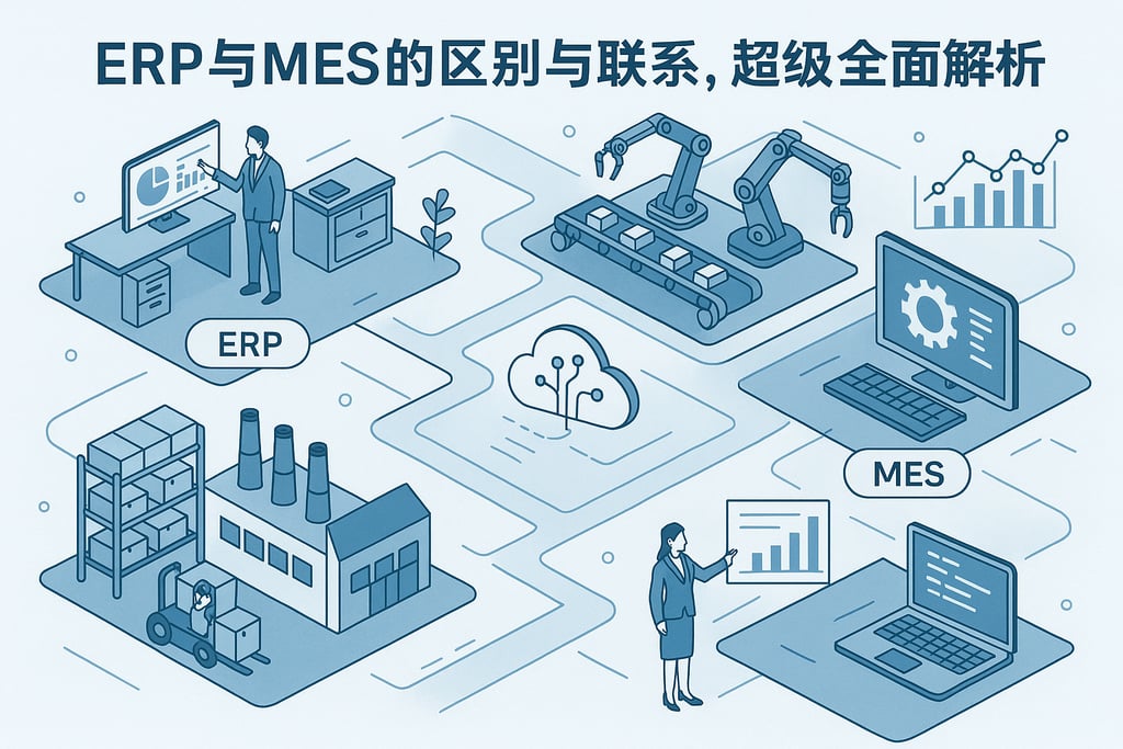 ERP与MES的区别与联系，超级全面解析