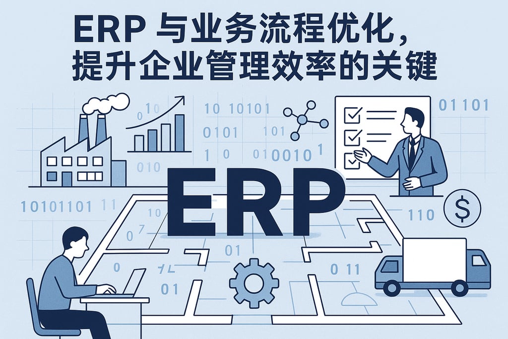 ERP与业务流程优化，提升企业管理效率的关键