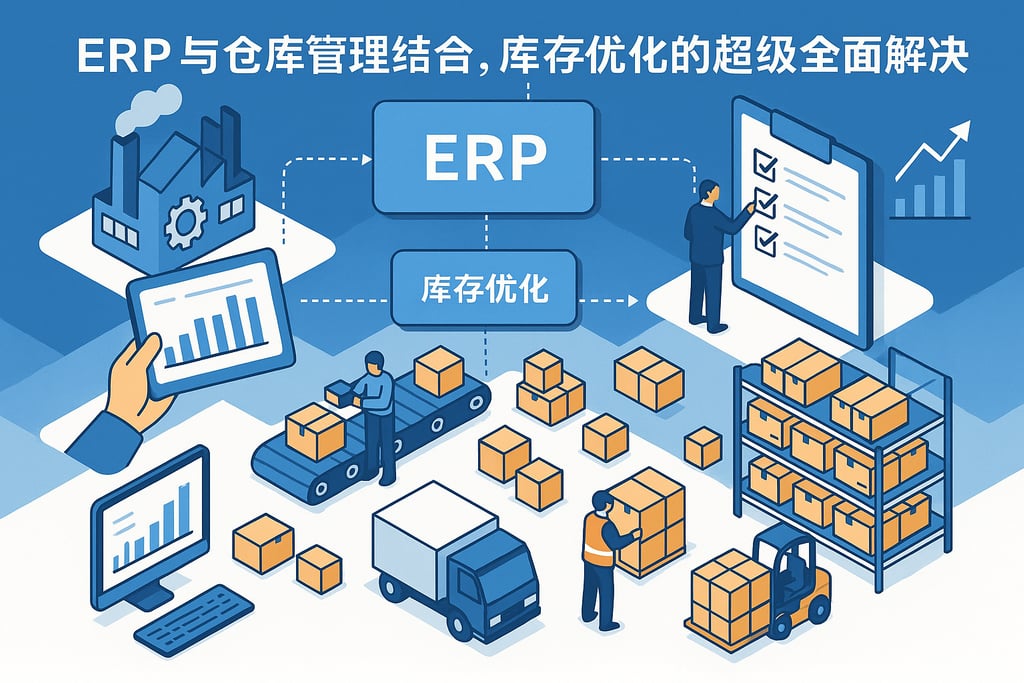 ERP与仓库管理结合，库存优化的超级全面解决方案