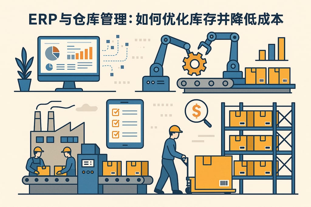 ERP与仓库管理：如何优化库存并降低成本