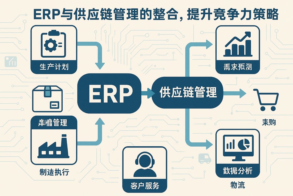 ERP与供应链管理的整合，提升竞争力策略