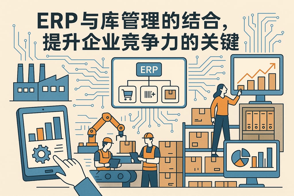 ERP与库存管理的结合，提升企业竞争力的关键