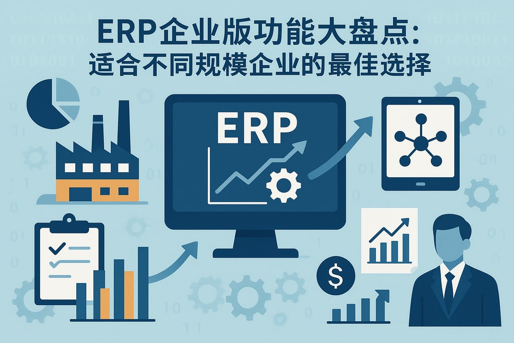 ERP企业版功能大盘点：适合不同规模企业的最佳选择