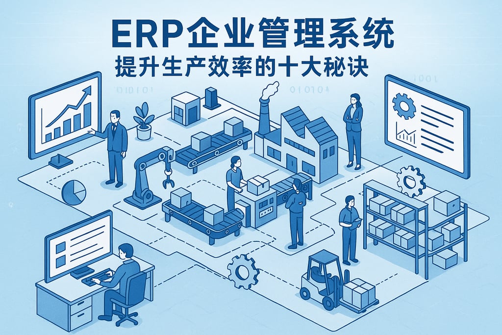 ERP企业管理系统，提升生产效率的十大秘诀