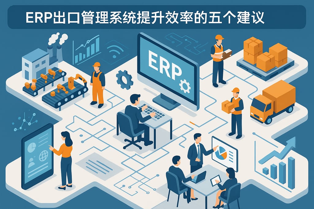 ERP出口管理系统提升效率的五个建议