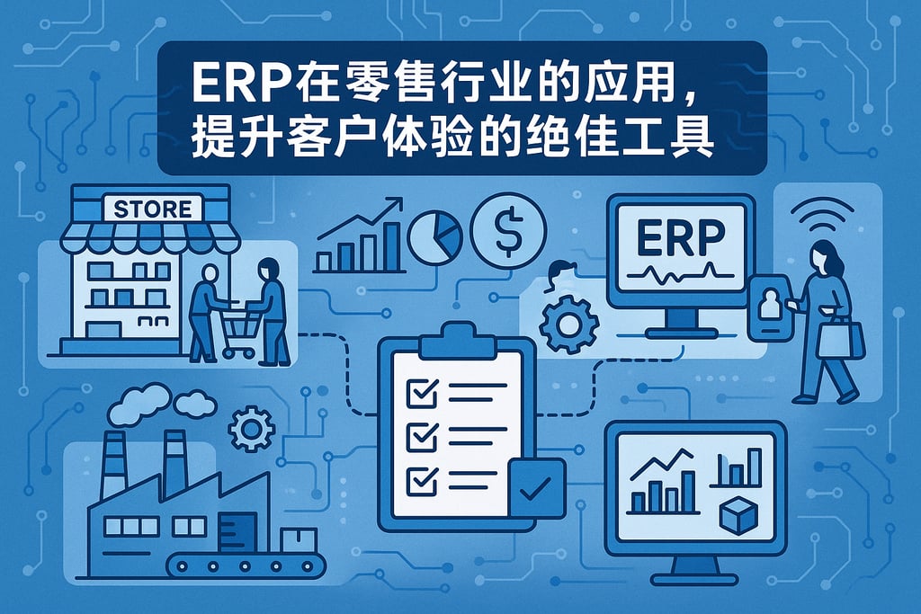 ERP在零售行业的应用，提升客户体验的绝佳工具