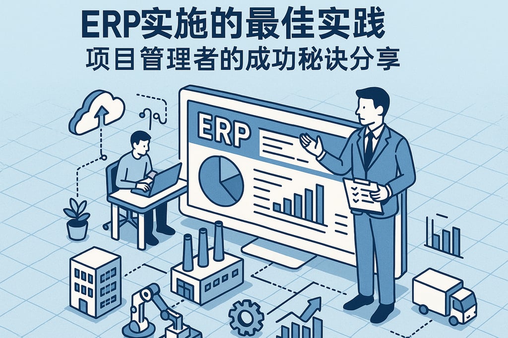ERP实施的最佳实践，项目管理者的成功秘诀分享