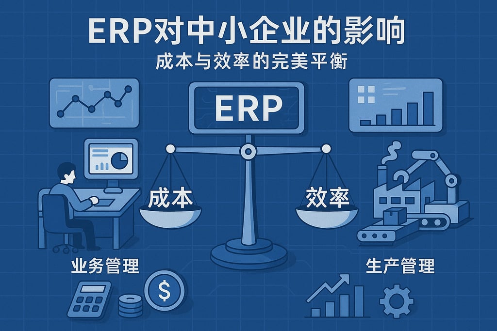 ERP对中小企业的影响：成本与效率的完美平衡