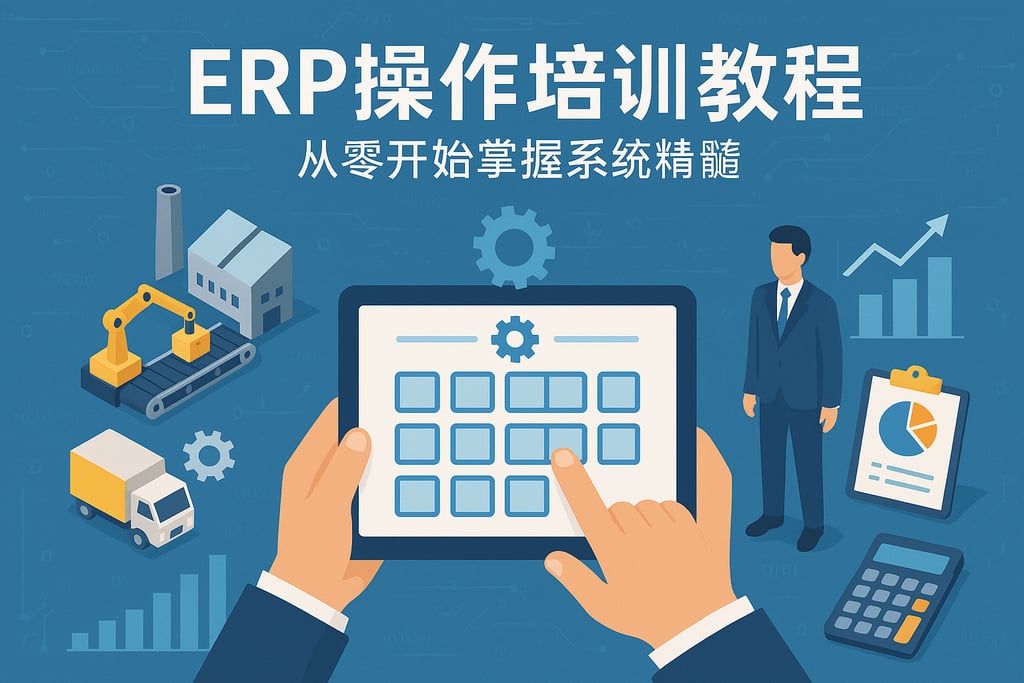 ERP操作培训教程，从零开始掌握系统精髓