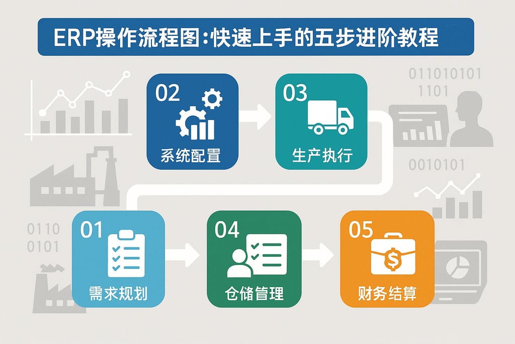 ERP操作流程图：快速上手的五步进阶教程