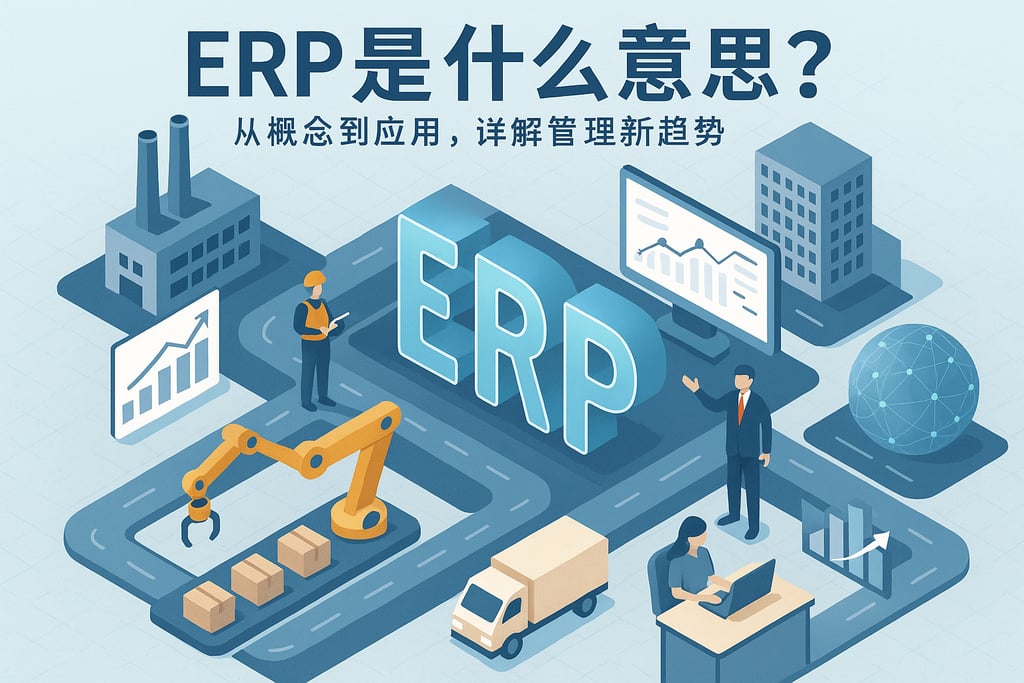 ERP是什么意思？从概念到应用，详解管理新趋势