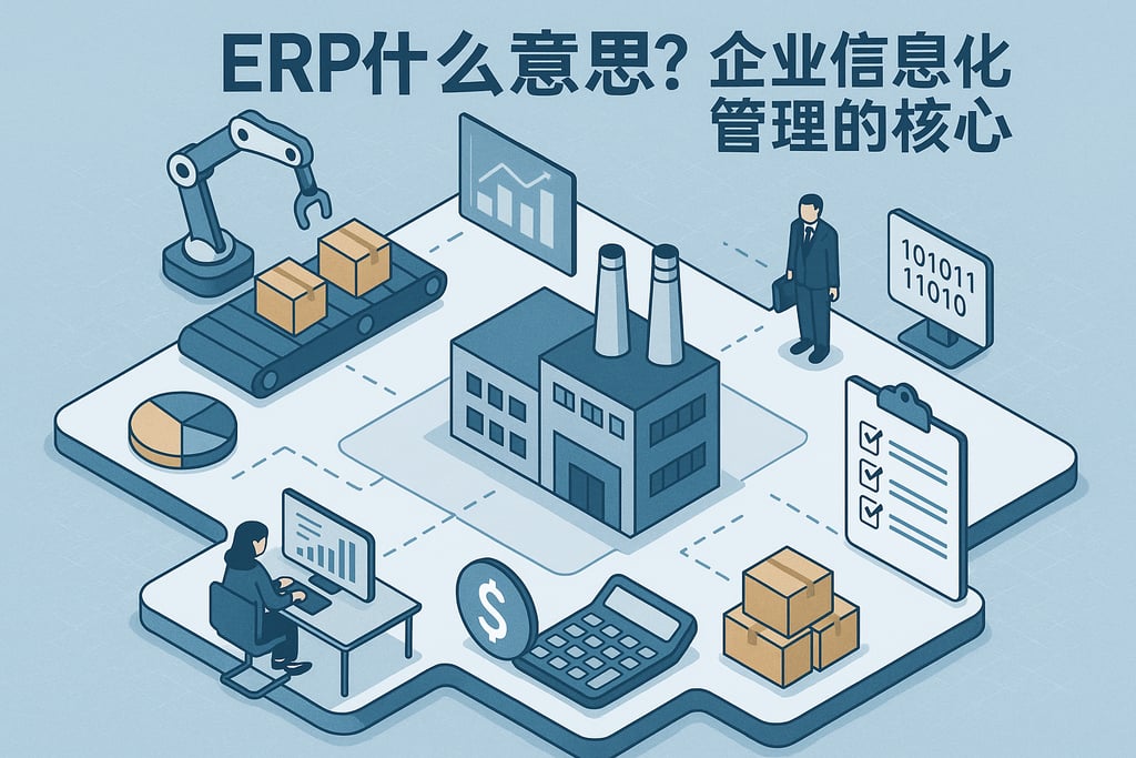 ERP是什么意思？企业信息化管理的核心