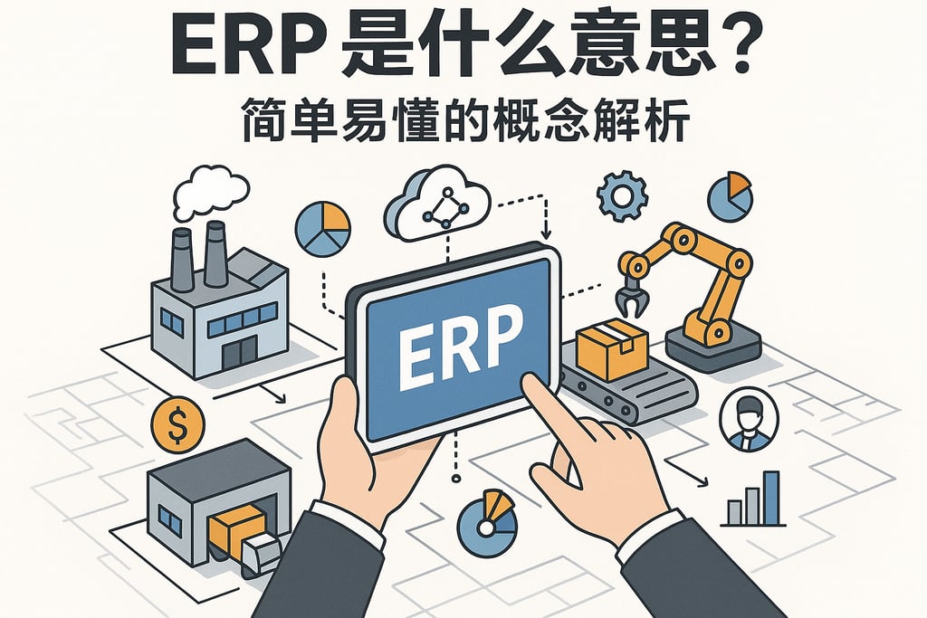 ERP是什么意思？简单易懂的概念解析