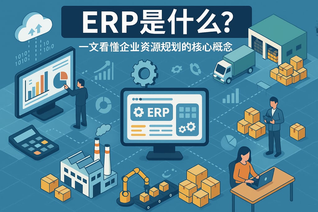 ERP是什么？一文看懂企业资源规划的核心概念