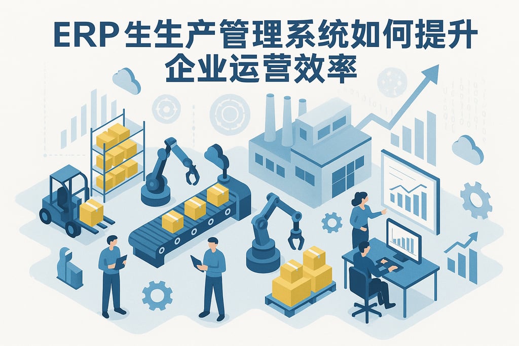 ERP生产管理系统如何提升企业运营效率