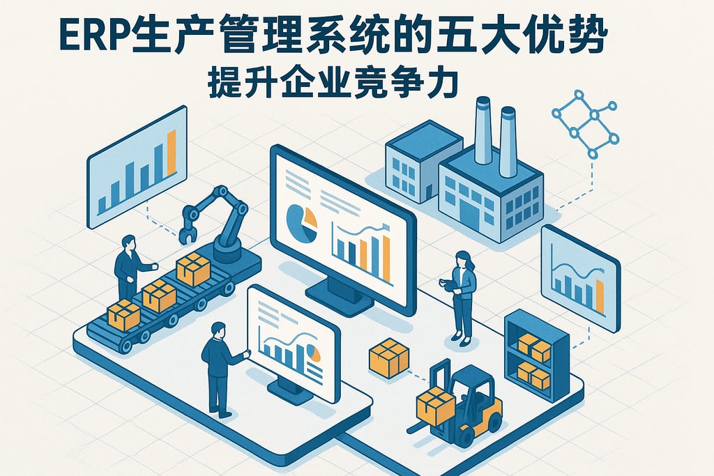 ERP生产管理系统的五大优势，提升企业竞争力